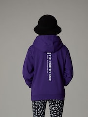 The North Face Purple Girls Vertical Line Hoodie - Image 2 of 3