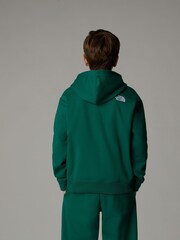 The North Face Green Boys Teen Oversized Hoodie - Image 2 of 3