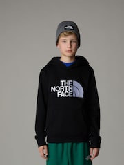 The North Face Black Boys Teen Drew Peak Pullover Hoodie - Image 1 of 3