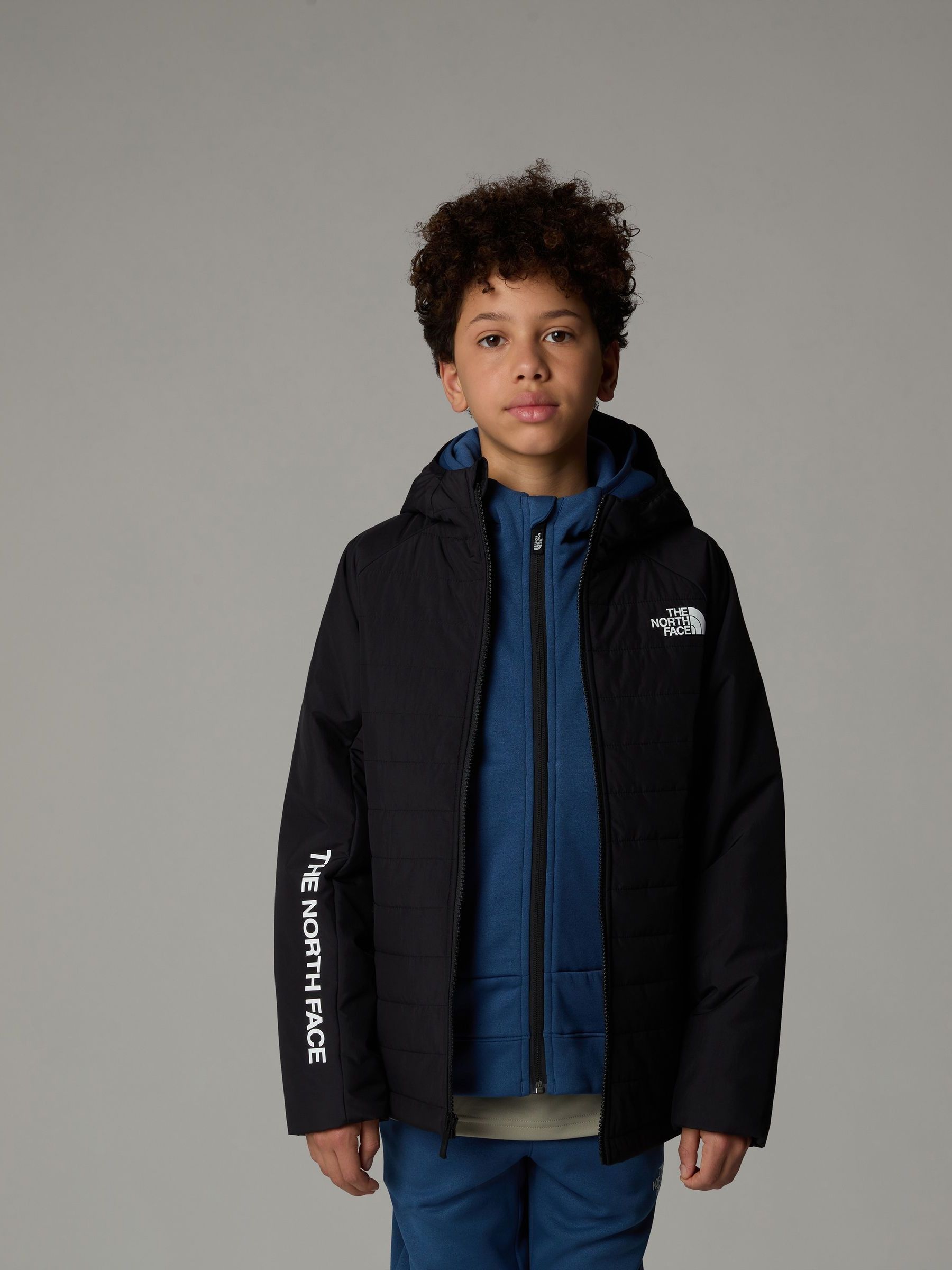 Buy The North Face Black Never Stop Synthetic Short Puffer Jacket