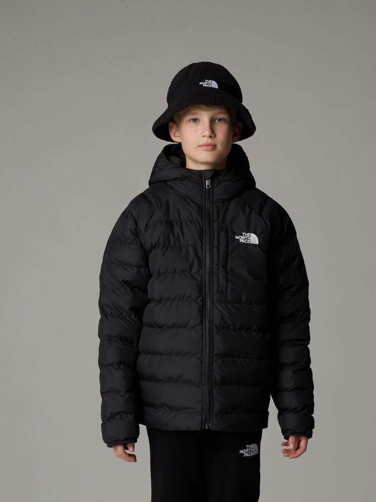 The North Face Black Boys Reversible Perrito Hooded Jacket - Image 2 of 4