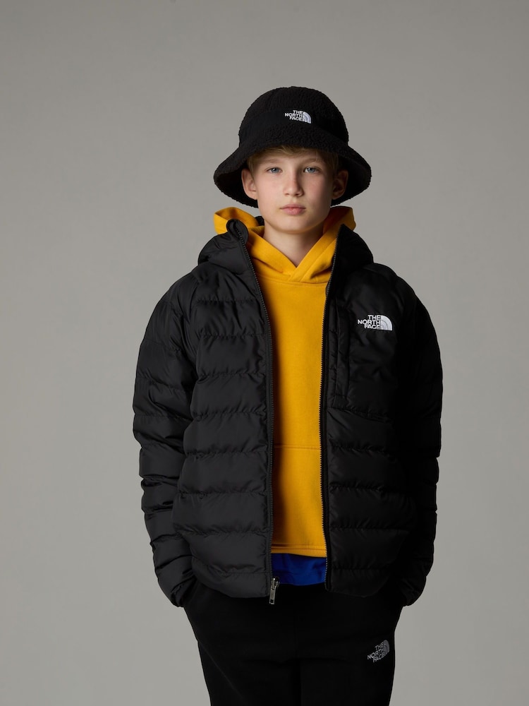 The North Face Black Reversible Perrito Hooded Jacket - Image 3 of 4