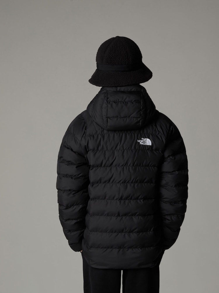 The North Face Black Boys Reversible Perrito Hooded Jacket - Image 4 of 4