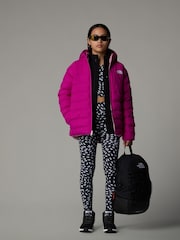 The North Face Purple Girls Reversible Perrito Hooded Jacket - Image 2 of 4