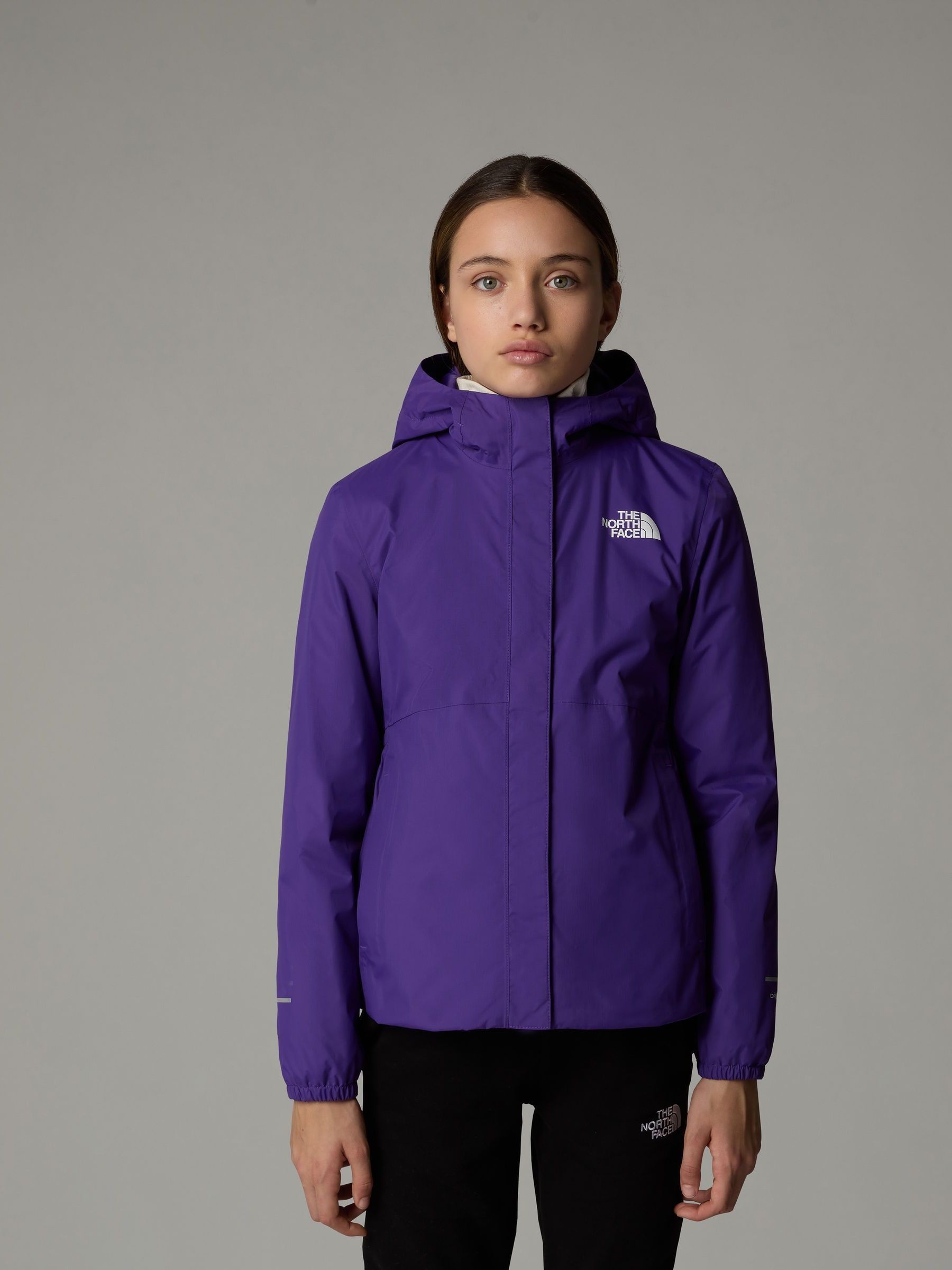 Buy The North Face Purple Girls Waterproof Antora Rain Jacket from Next Luxembourg