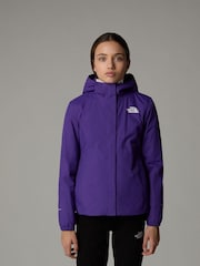 The North Face Purple Girls Waterproof Antora Rain Jacket - Image 1 of 4