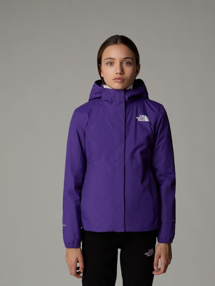 The North Face Purple Girls Waterproof Antora Rain Jacket - Image 1 of 4