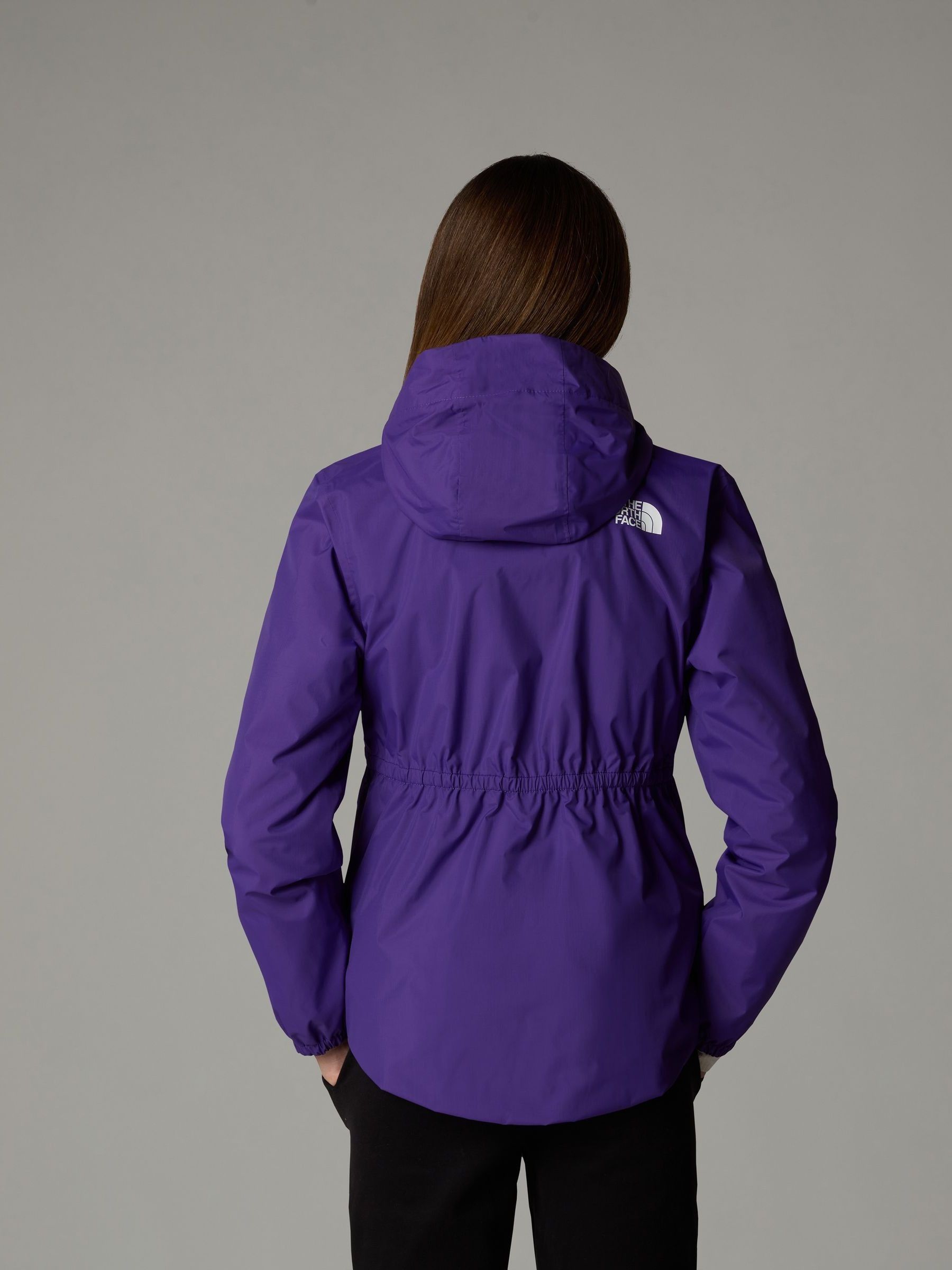 The North Face Purple Girls Waterproof Antora Rain Jacket