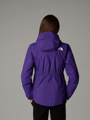 The North Face Purple Girls Waterproof Antora Rain Jacket - Image 3 of 4