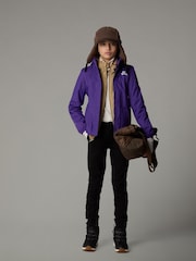 The North Face Purple Girls Waterproof Antora Rain Jacket - Image 4 of 4