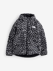 The North Face Black Girls Reversible Perrito Hooded Jacket - Image 5 of 7