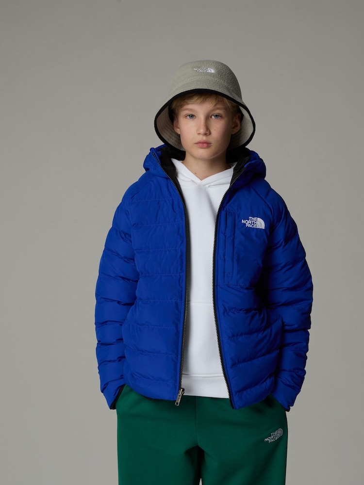 The North Face Blue Boys Reversible Perrito Hooded Jacket - Image 1 of 4