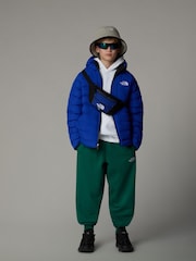 The North Face Blue Boys Reversible Perrito Hooded Jacket - Image 3 of 4