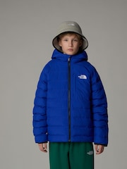 The North Face Blue Boys Reversible Perrito Hooded Jacket - Image 4 of 4