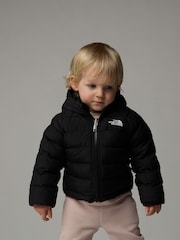 The North Face Black Boys Reversible Perrito Hooded Jacket - Image 1 of 4