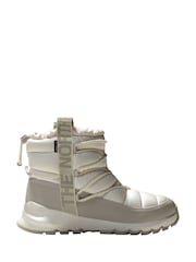 The North Face White Womens Thermoball Waterproof Lace Up Winter Boots - Image 1 of 5