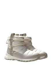 The North Face White Womens Thermoball Waterproof Lace Up Winter Boots - Image 2 of 5