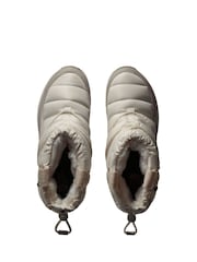 The North Face White Womens Thermoball Waterproof Lace Up Winter Boots - Image 3 of 5