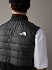 The North Face Black Reaxion Hybrid Gilet - Image 6 of 9
