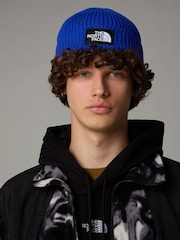 Синій - Шапочка The North Face Logo Box Cuffed - Image 1 of 3
