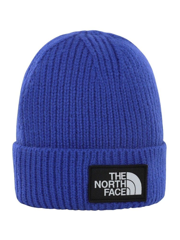 Синій - Шапочка The North Face Logo Box Cuffed - Image 2 of 3
