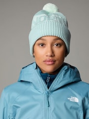 The North Face Green Retro Cabin Beanie - Image 1 of 3