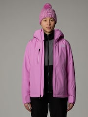 The North Face Purple Womens Descendit Ski Jacket - Image 2 of 5