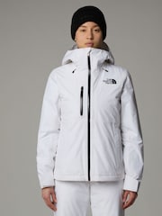 The North Face White Womens Descendit Ski Jacket - Image 1 of 4