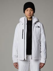The North Face White Womens Descendit Ski Jacket - Image 2 of 4