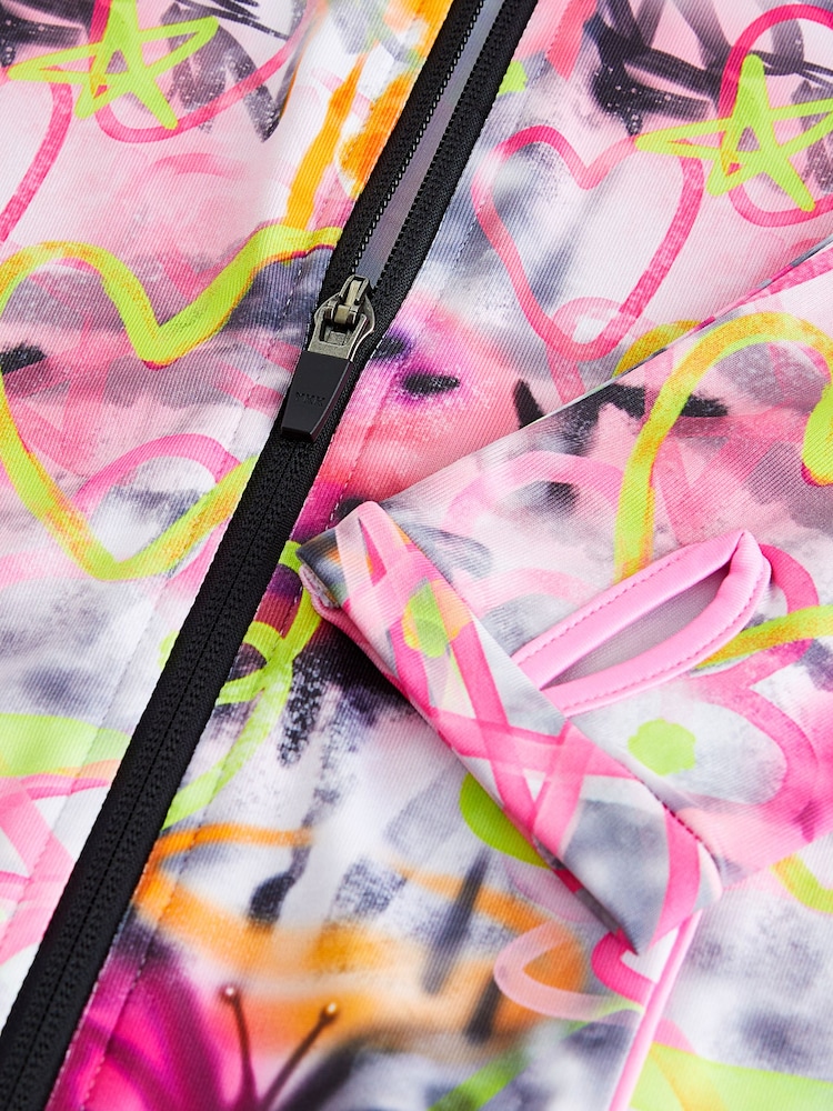 متعدد الألوان جرافيتي - سترة رياضية مزودة بسحاب كامل (3-16 سنة) - صورة 5 من 5 متعدد الألوان جرافيتي - سترة رياضية مزودة بسحاب كامل (3-16 سنة) - صورة 5 من 5