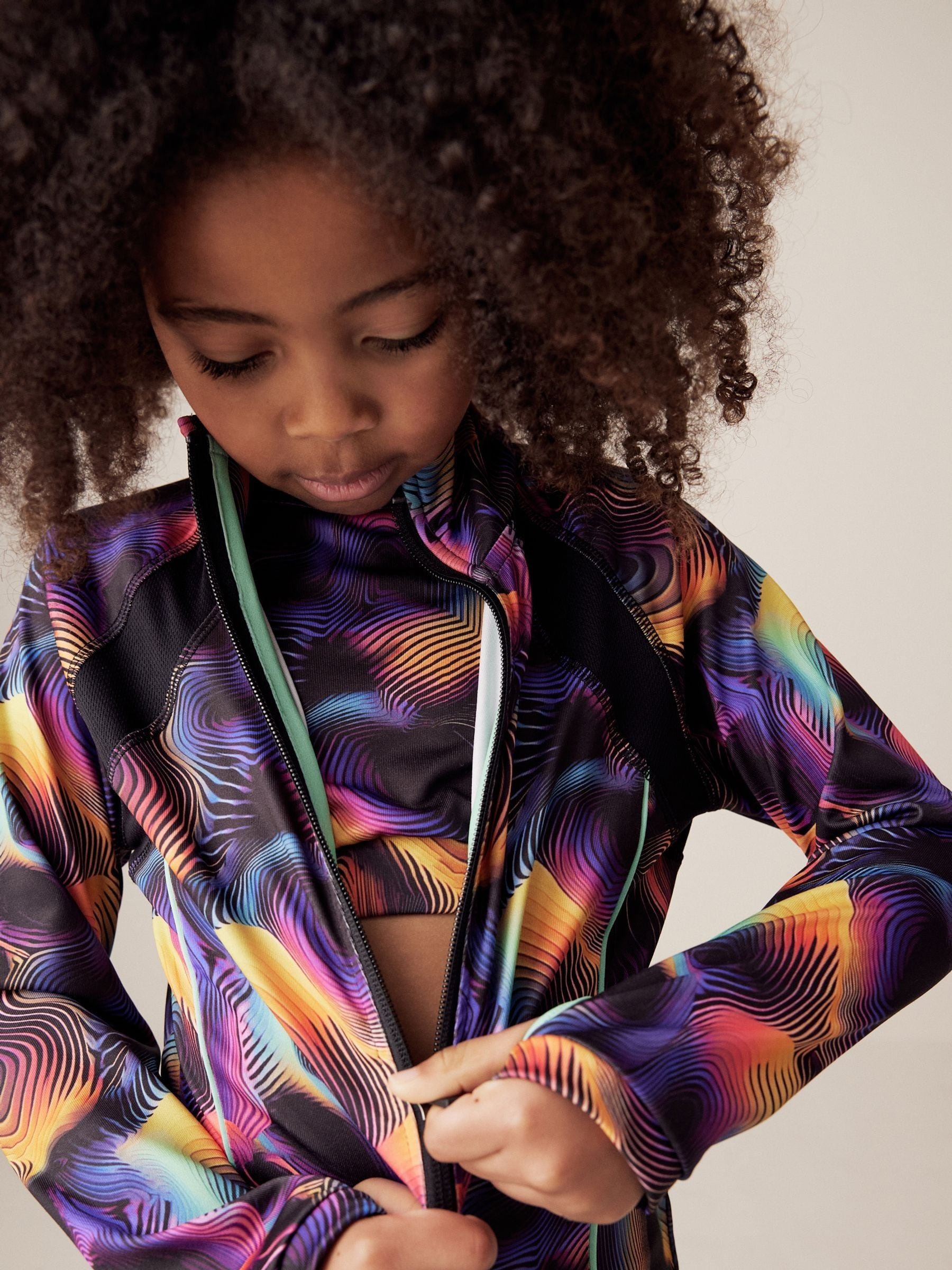 Buy Multi Wave Sports Zip Through Jacket (3-16yrs) from the Next
