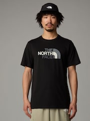 Schwarz - The North Face Easy T-Shirt - Bild 1 von 5