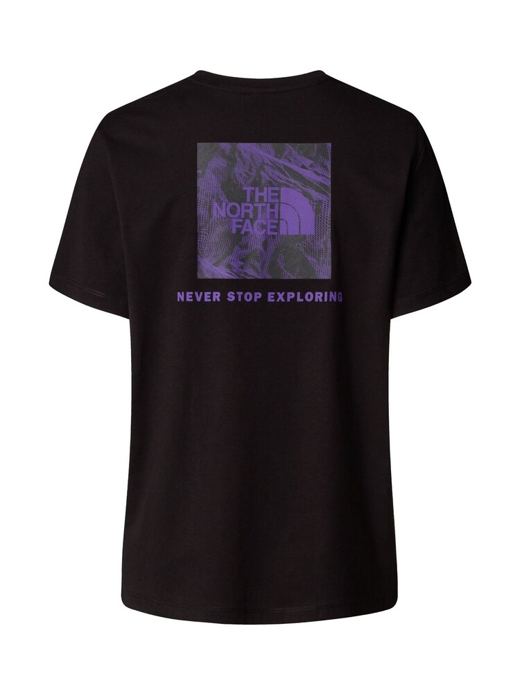The North Face Black Womens Relaxed Redbox Graphic 100% Cotton T-Shirt - Image 4 of 4