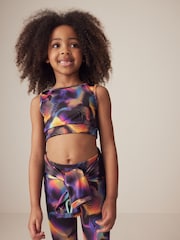 Multi Wave Sports Crop Top (5-16yrs) - Image 2 of 6