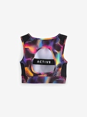 Multi Wave Sports Crop Top (5-16yrs) - Image 5 of 6