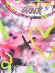 Multi Graffiti Sports Crop Top (5-16yrs) - Image 5 of 7