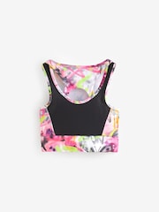Multi Graffiti Sports Crop Top (5-16yrs) - Image 7 of 7