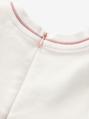 Baker by Ted Baker Pink Scallop Ponte Dress - Image 6 of 6