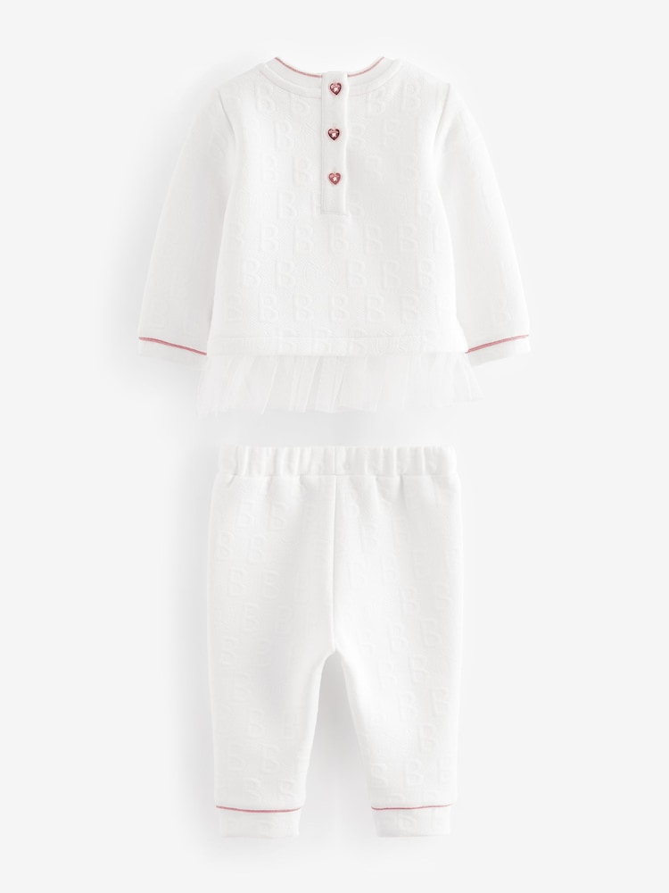Baker by Ted Baker Mesh Sweater And Joggers Set - Image 2 of 9
