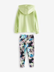 Citrine Yellow Half Zip Hoodie And Leggings Set (3-16yrs) - Image 5 of 6