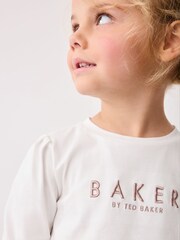 طقم بنطلون ضيق وتيشرت مزيَّن بطبعة الزهور من Baker by Ted Baker - صورة 6 من 10