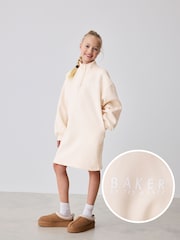 Baker by Ted Baker Zip Neck Sweat Dress - Image 2 of 10