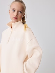 Baker by Ted Baker Zip Neck Sweat Dress - Image 4 of 10