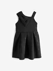 Baker by Ted Baker Bow Detail Embossed Scuba Dress - Image 7 of 10