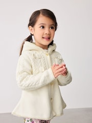 Baker by Ted Baker Cream Knitted Coatigan - Image 1 of 9