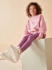 Pink Sweatshirt And Leggings Set (3-16yrs) - Image 2 of 7