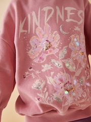 Pink Sweatshirt And Leggings Set (3-16yrs) - Image 7 of 7