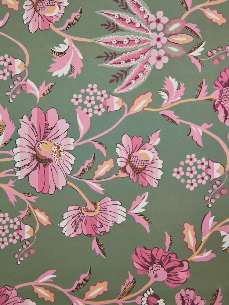 Cath Kidston Pink Floral Storage Boxes Set of Two - Image 6 of 9