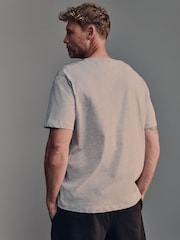 Blå/Cremefarvet/Grå - Belstaff Crew Neck Short Sleeve T-Shirts 3 Pack - Billede 11 af 15