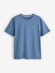 Belstaff Blue/Ecru T-Shirts 3 Pack - Image 3 of 4